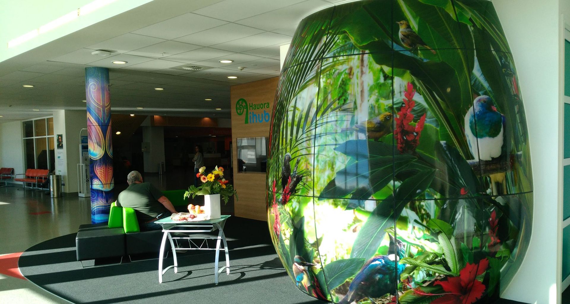 Waikato Hospital IHub and Enquiries Desk banner