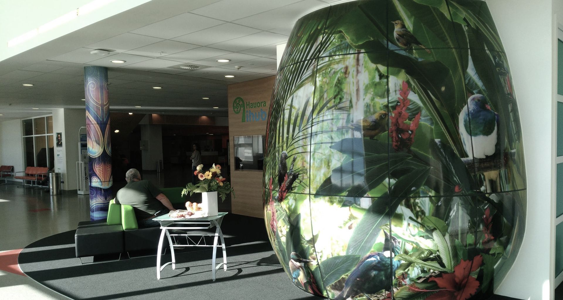 Waikato Hospital IHub and Enquiries Desk banner