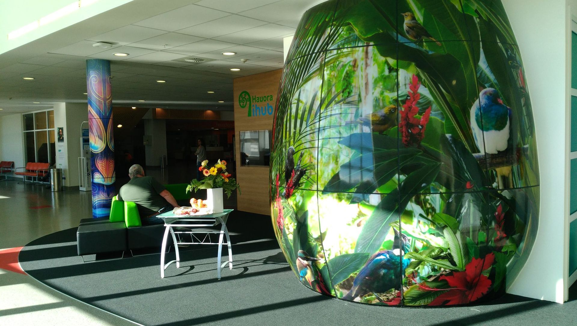 Waikato Hospital IHub and Enquiries Desk banner