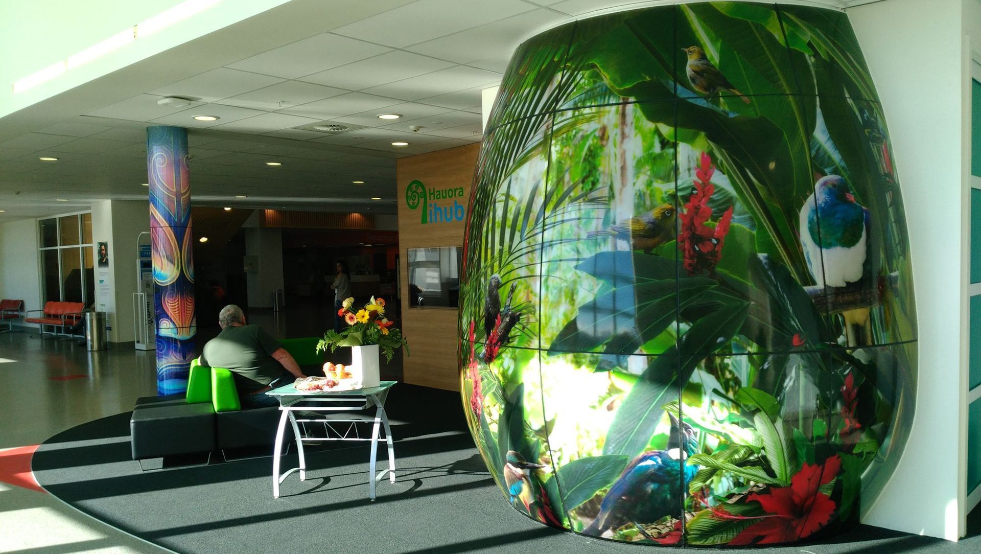 Waikato Hospital IHub and Enquiries Desk banner