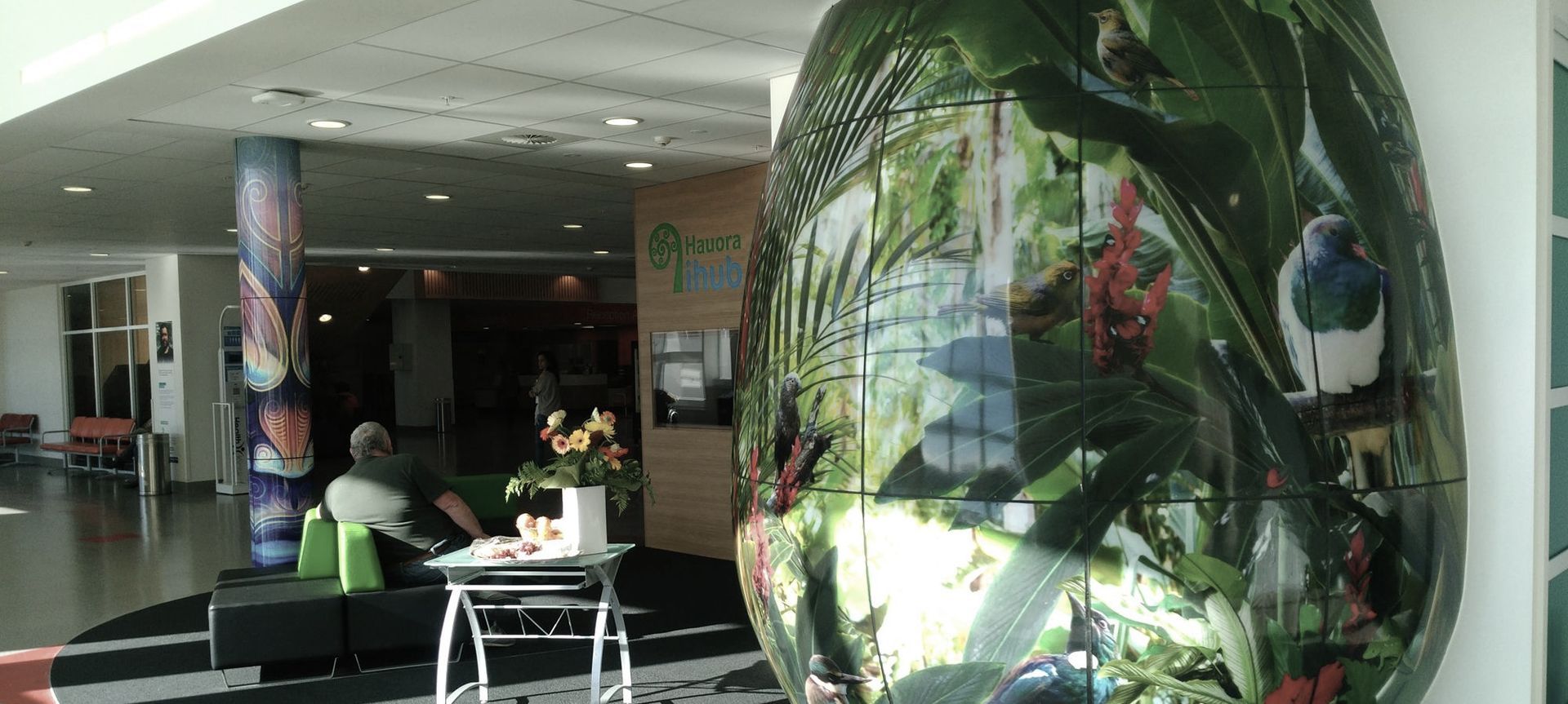 Waikato Hospital IHub and Enquiries Desk banner