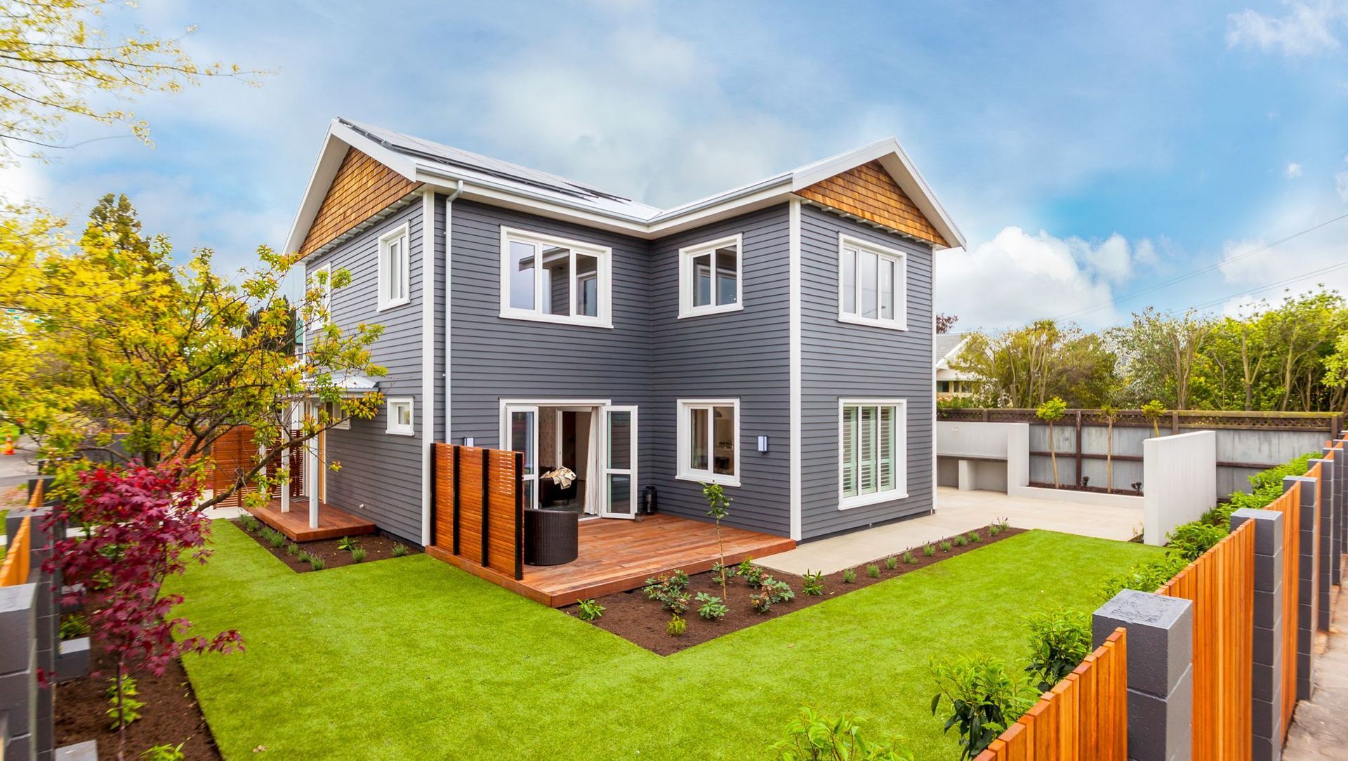 A very traditional home that is also a Certified Passive House.