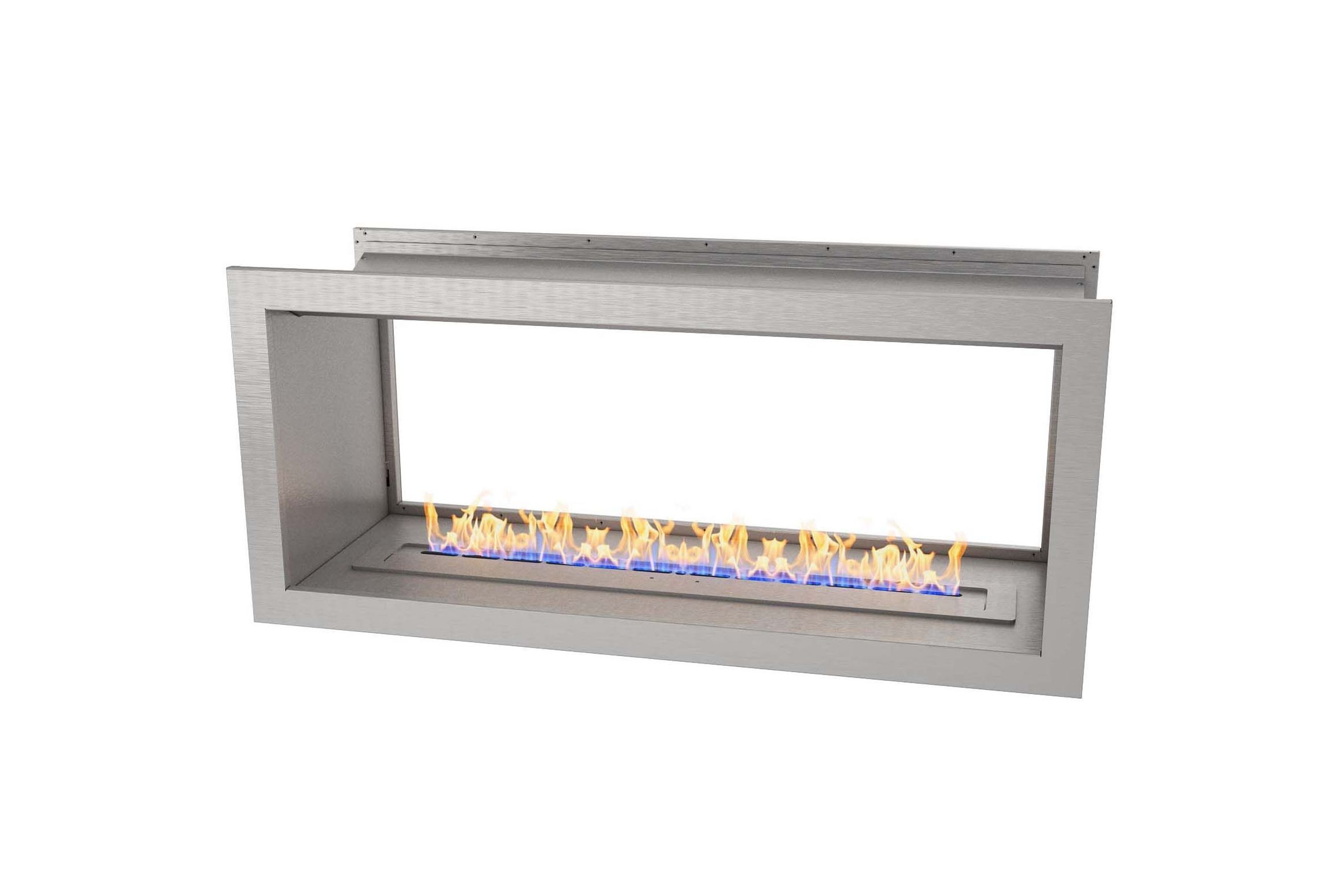 Icon Fires Double Sided Slimline 1100 Biofuel Fireplace 