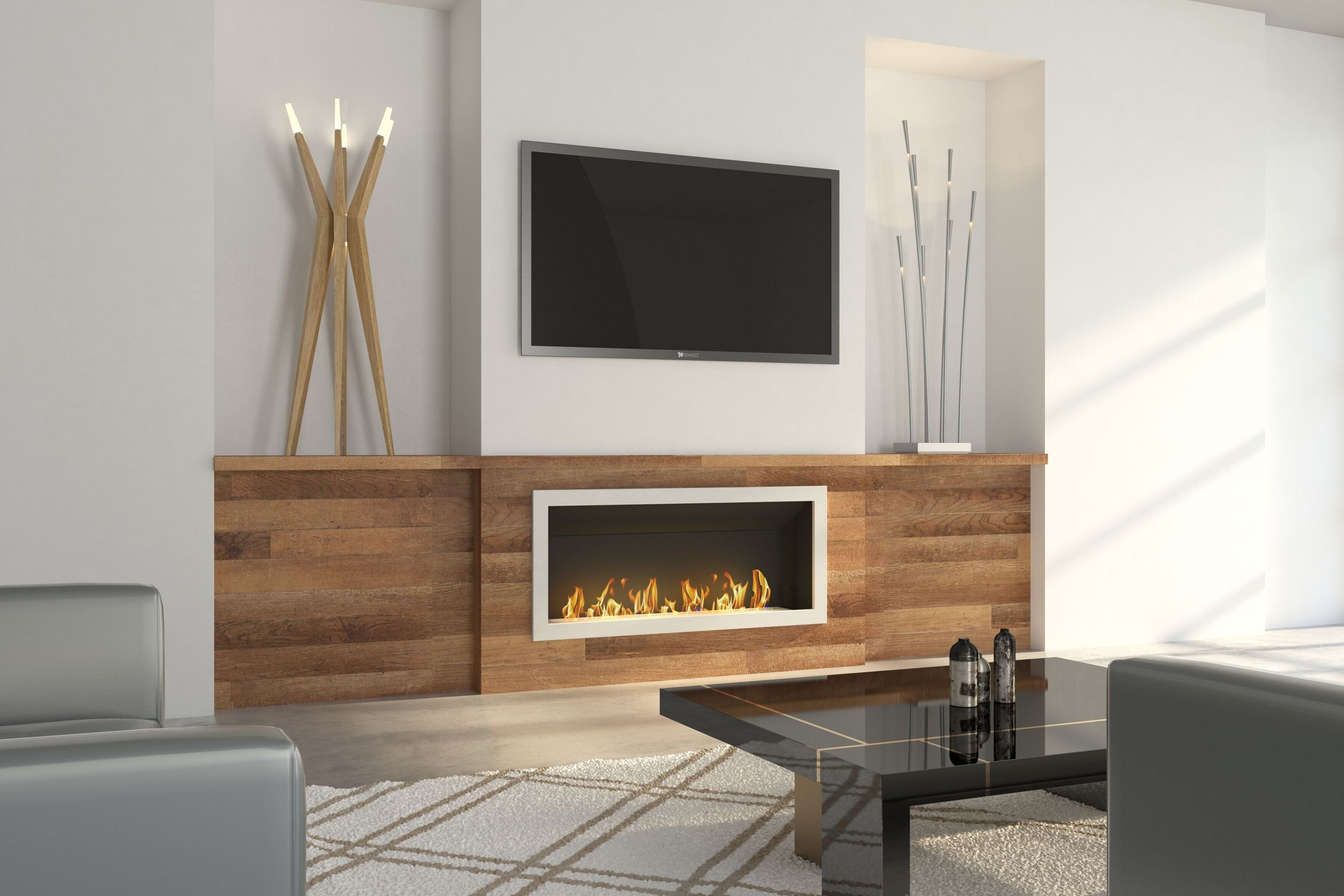 Icon Fires Slimline 1350 Biofuel Fireplace