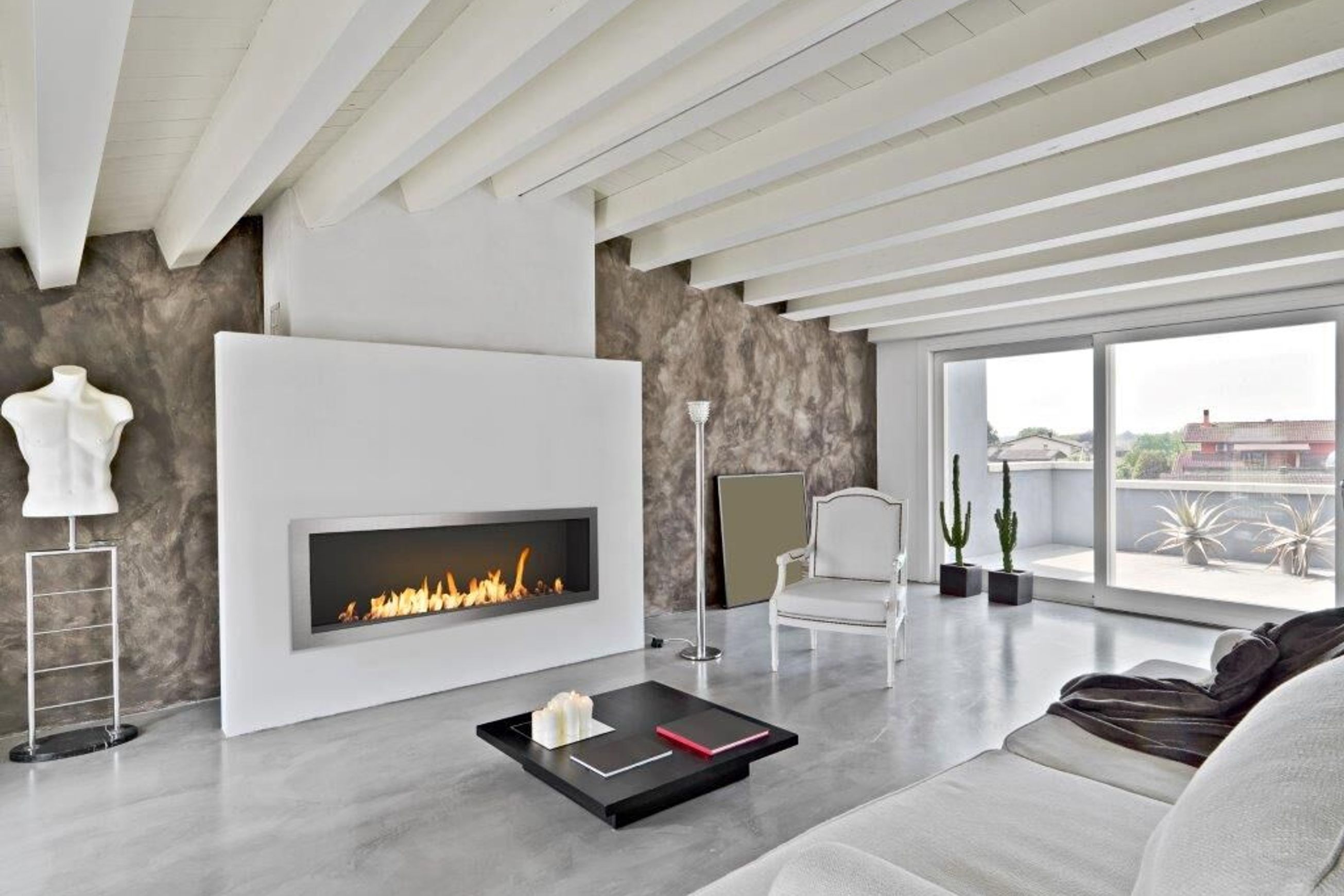 Icon Fires Slimline 1650 Biofuel Fireplace