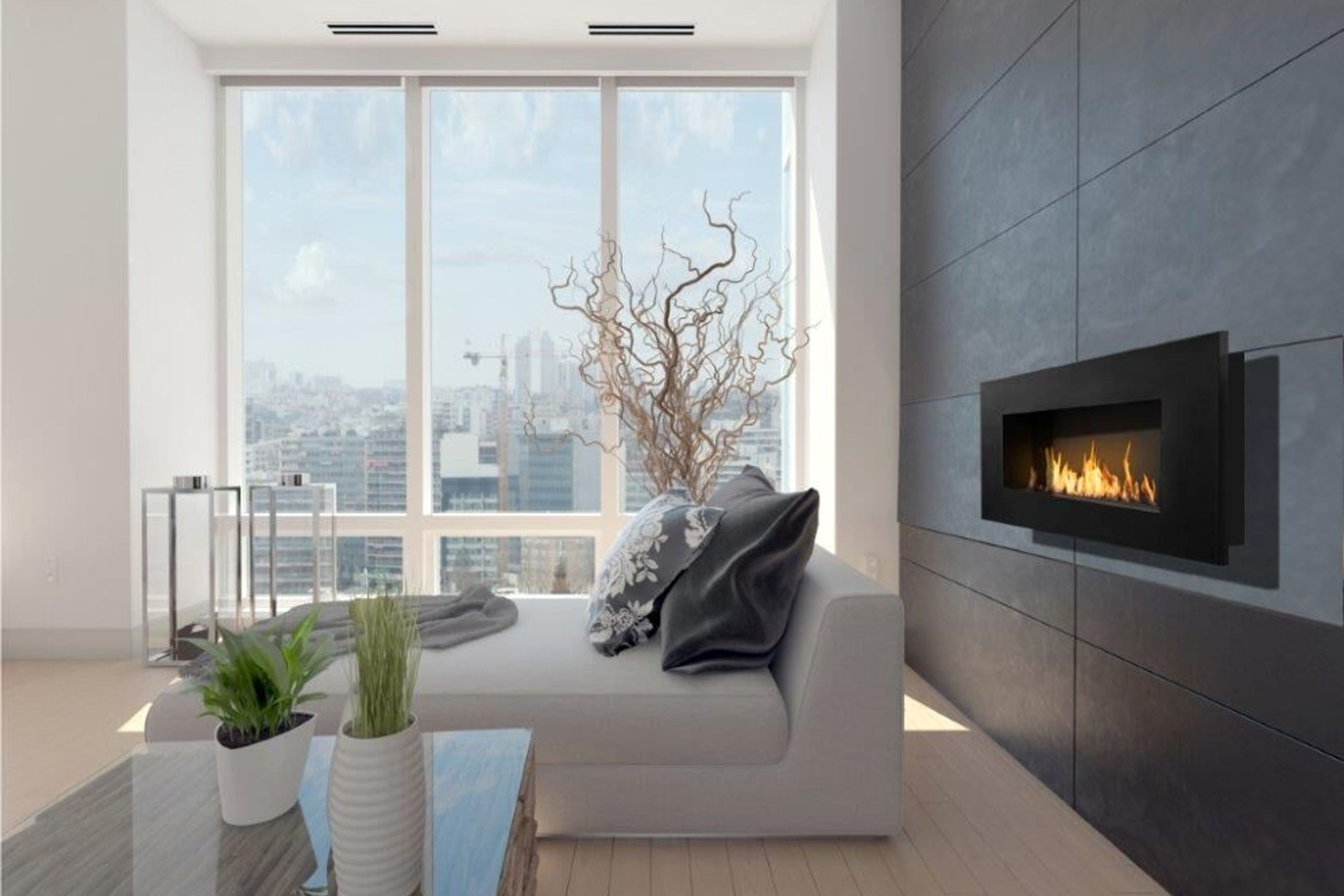 Icon Fires Nero 1150 Biofuel Fireplace