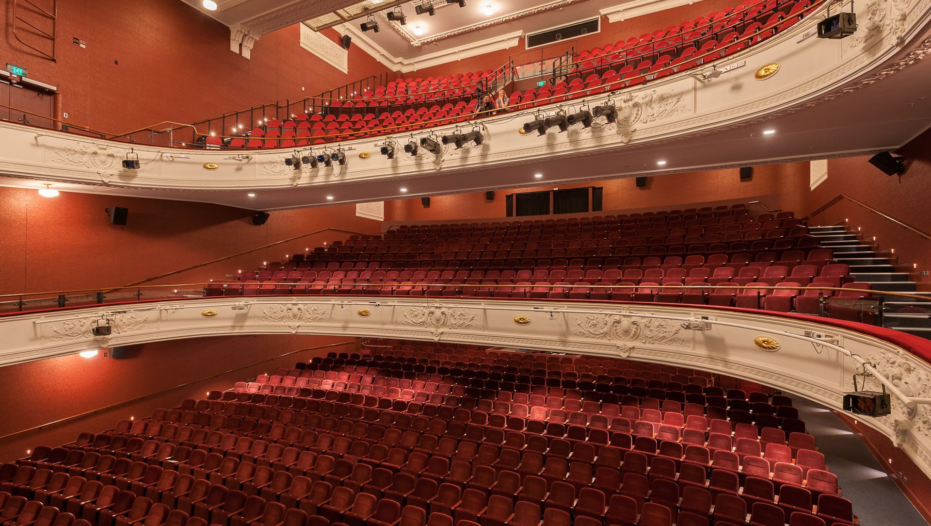 Isaac Theatre Royal, Christchurch, Heritage NZ banner