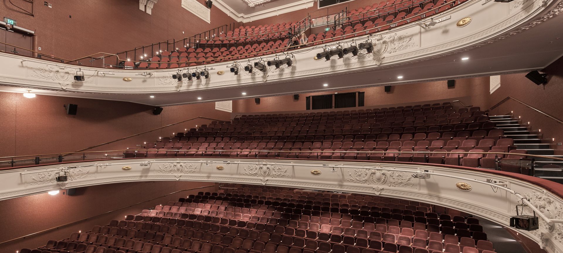 Isaac Theatre Royal, Christchurch, Heritage NZ banner