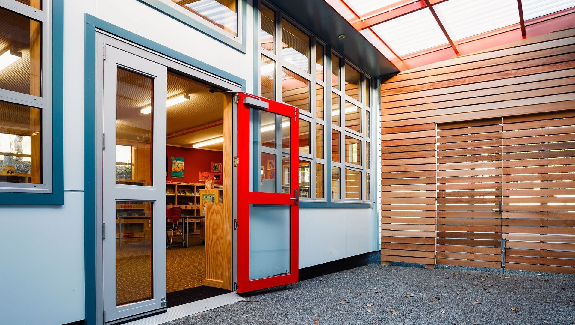 Island Bay School - New Learning Hub banner