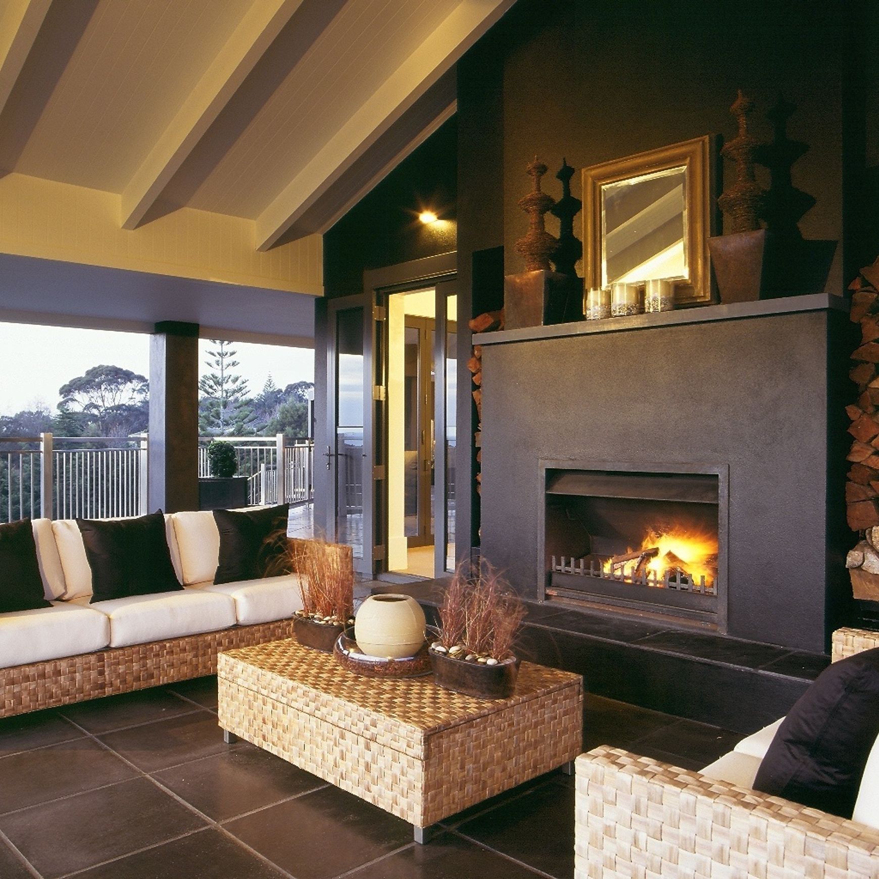 Jetmaster Open Wood Fireplace
