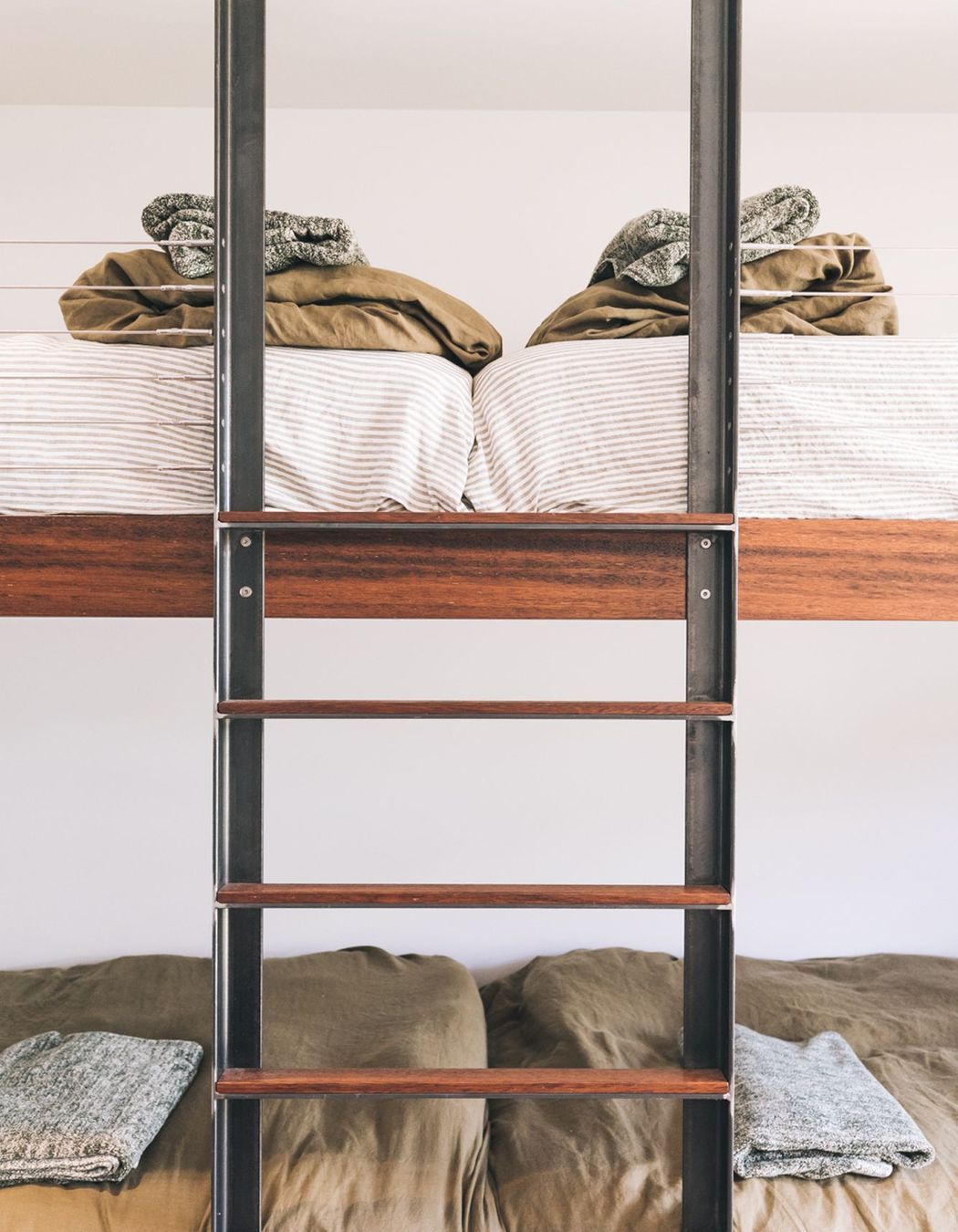 Steel and timber are used throughout to create a rich warmth in material.