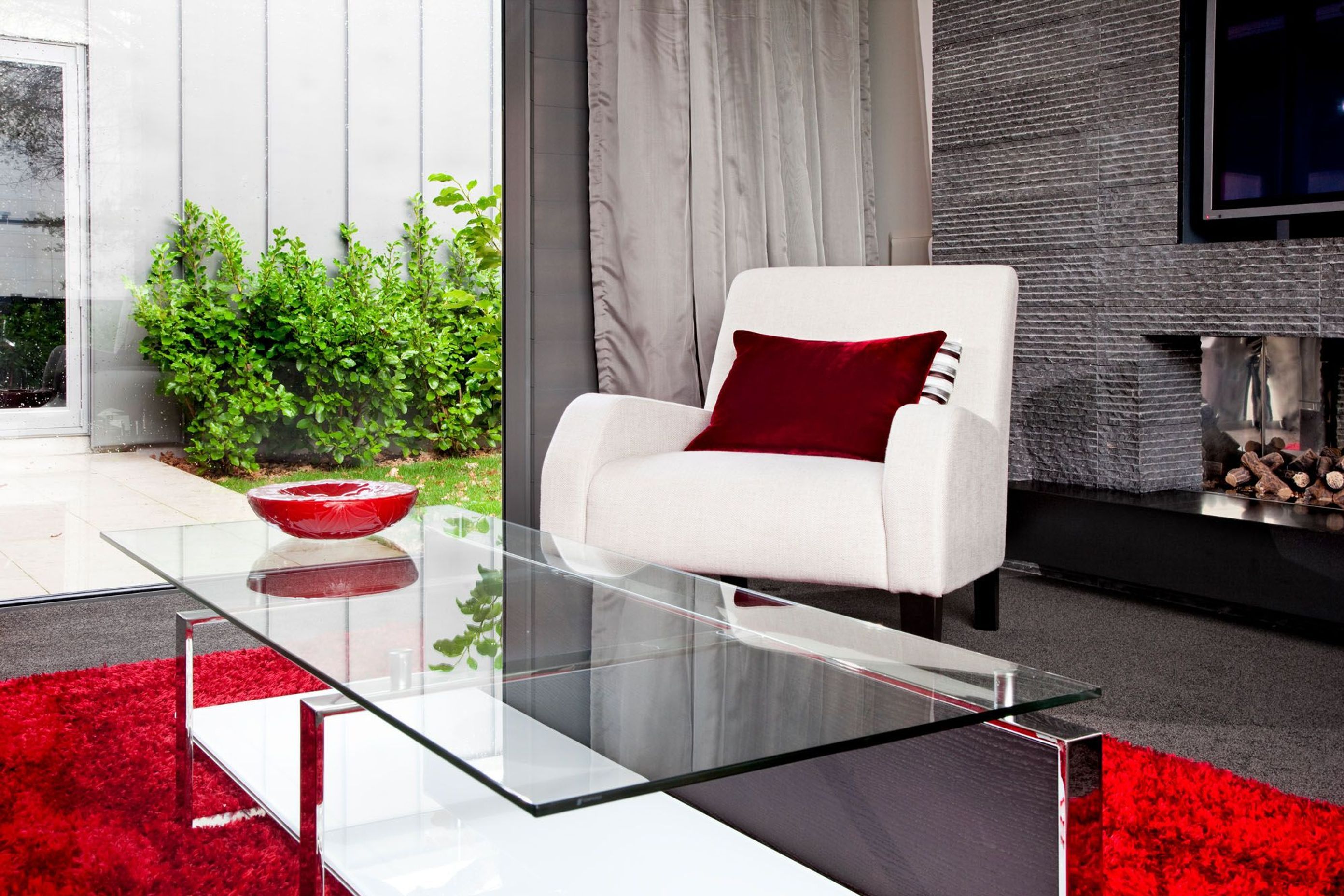 Red is bold but stunning....use it wisely.