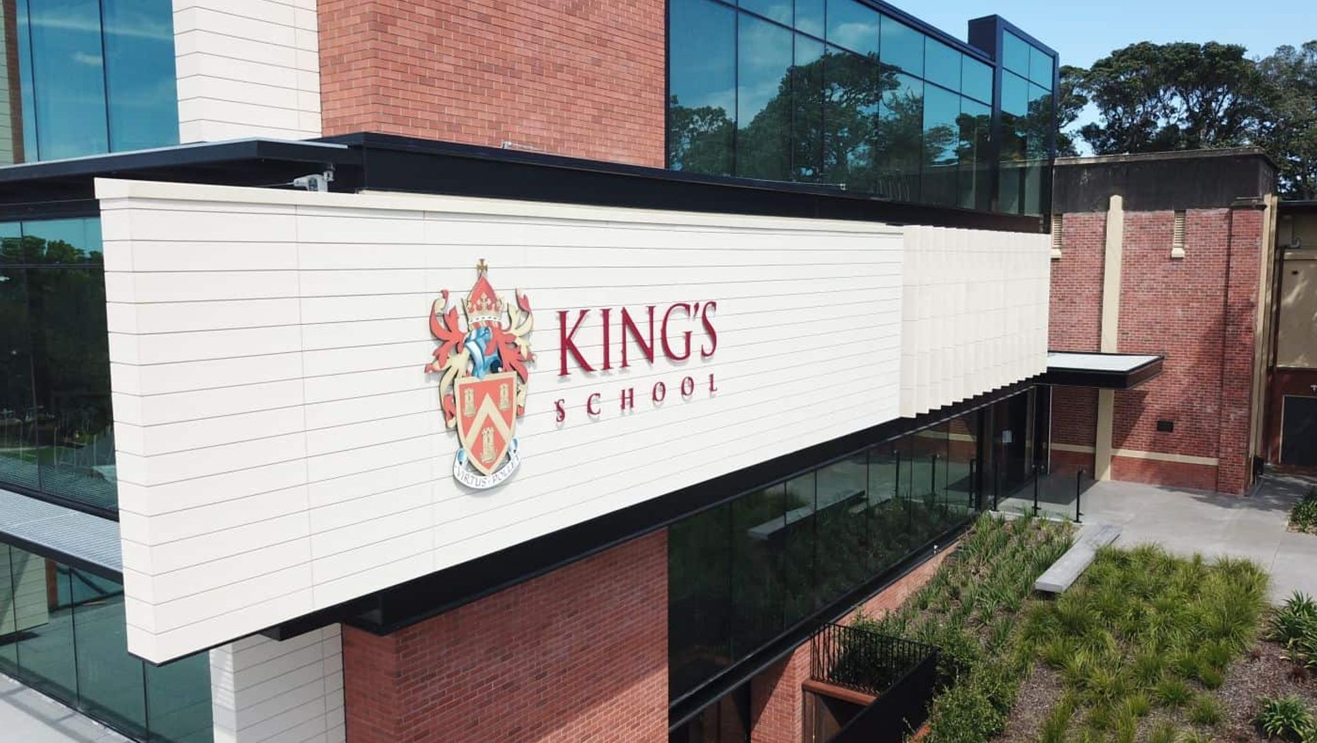 Kings School banner