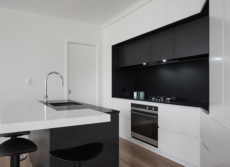 Matt Black Glass