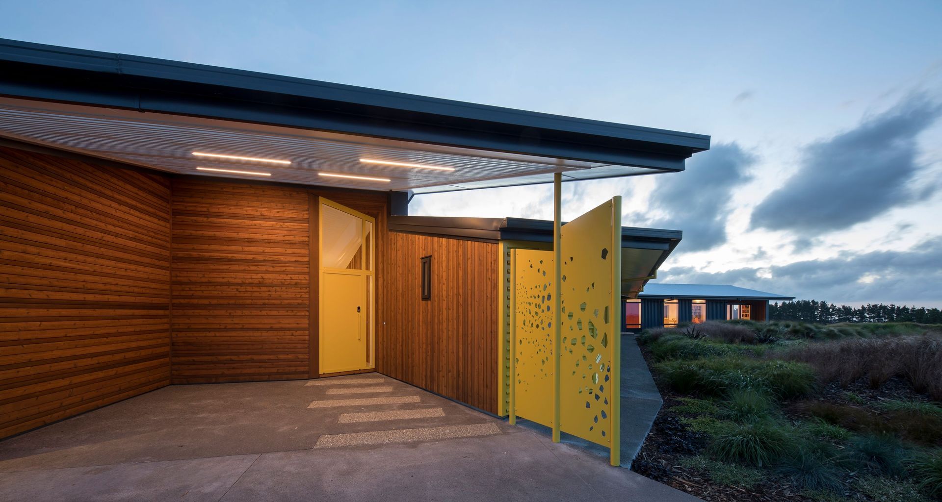 Kowhai House banner