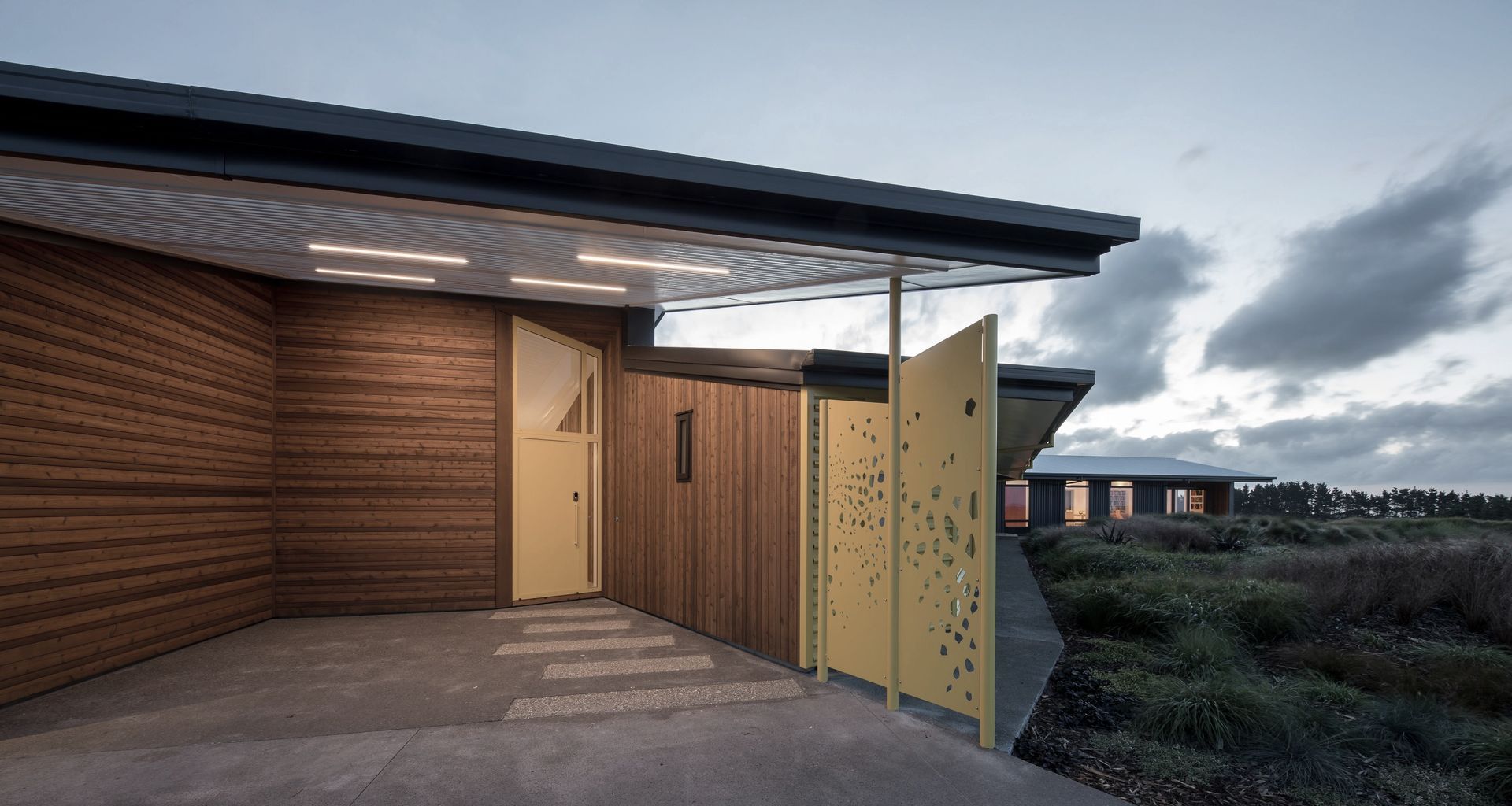 Kowhai House banner