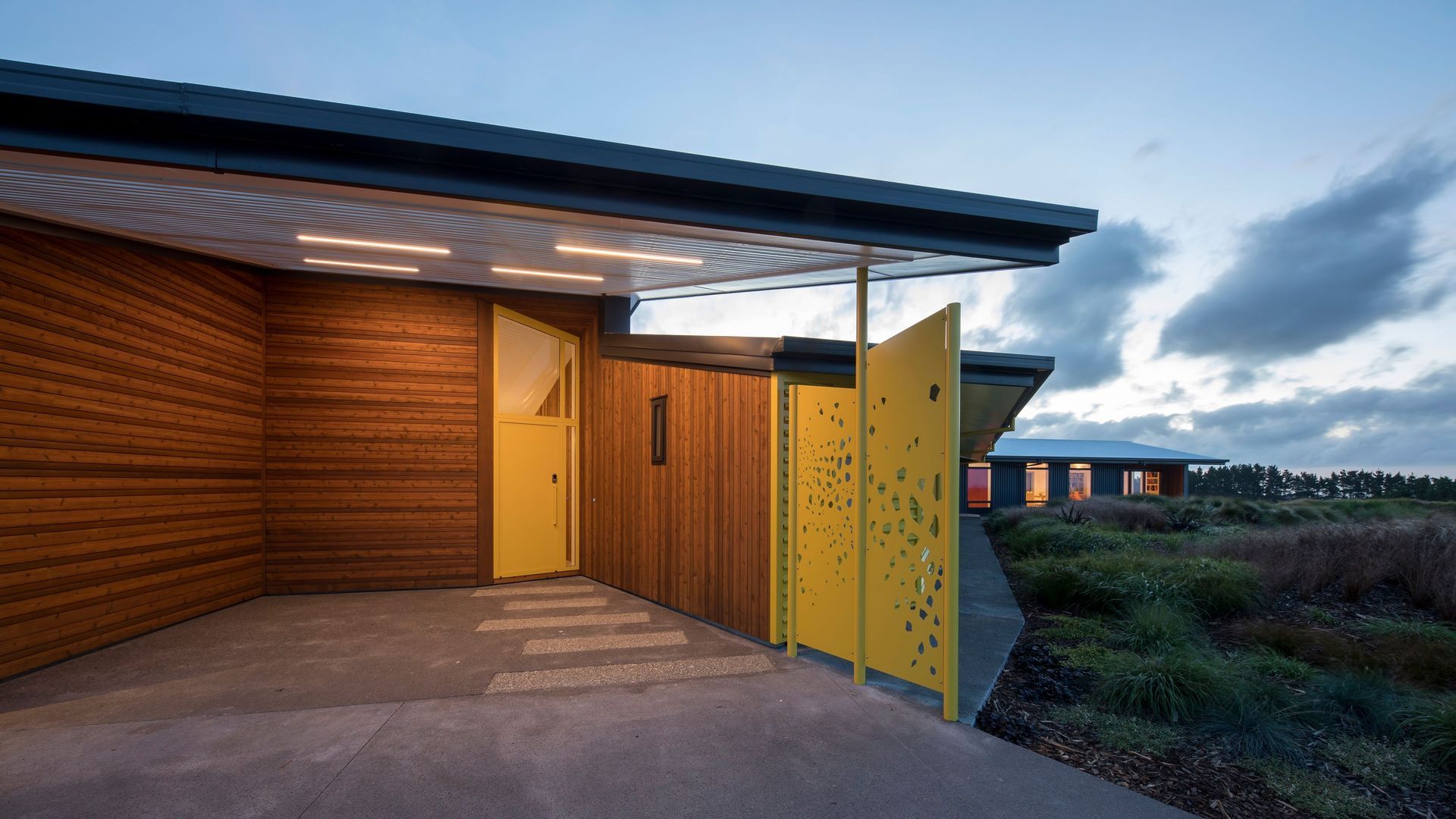 Kowhai House banner