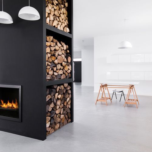 Planika Bio-Fuel Fireplace L-Fire in Casing