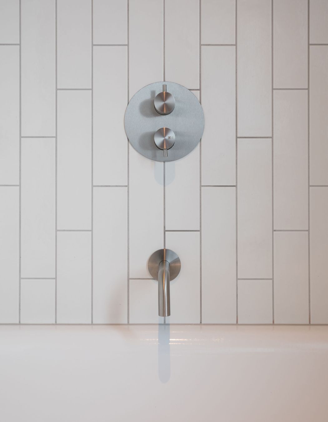 Main Bathroom - Source Series 1245 Mixer & Diverter w/ Custom Spout 110mm