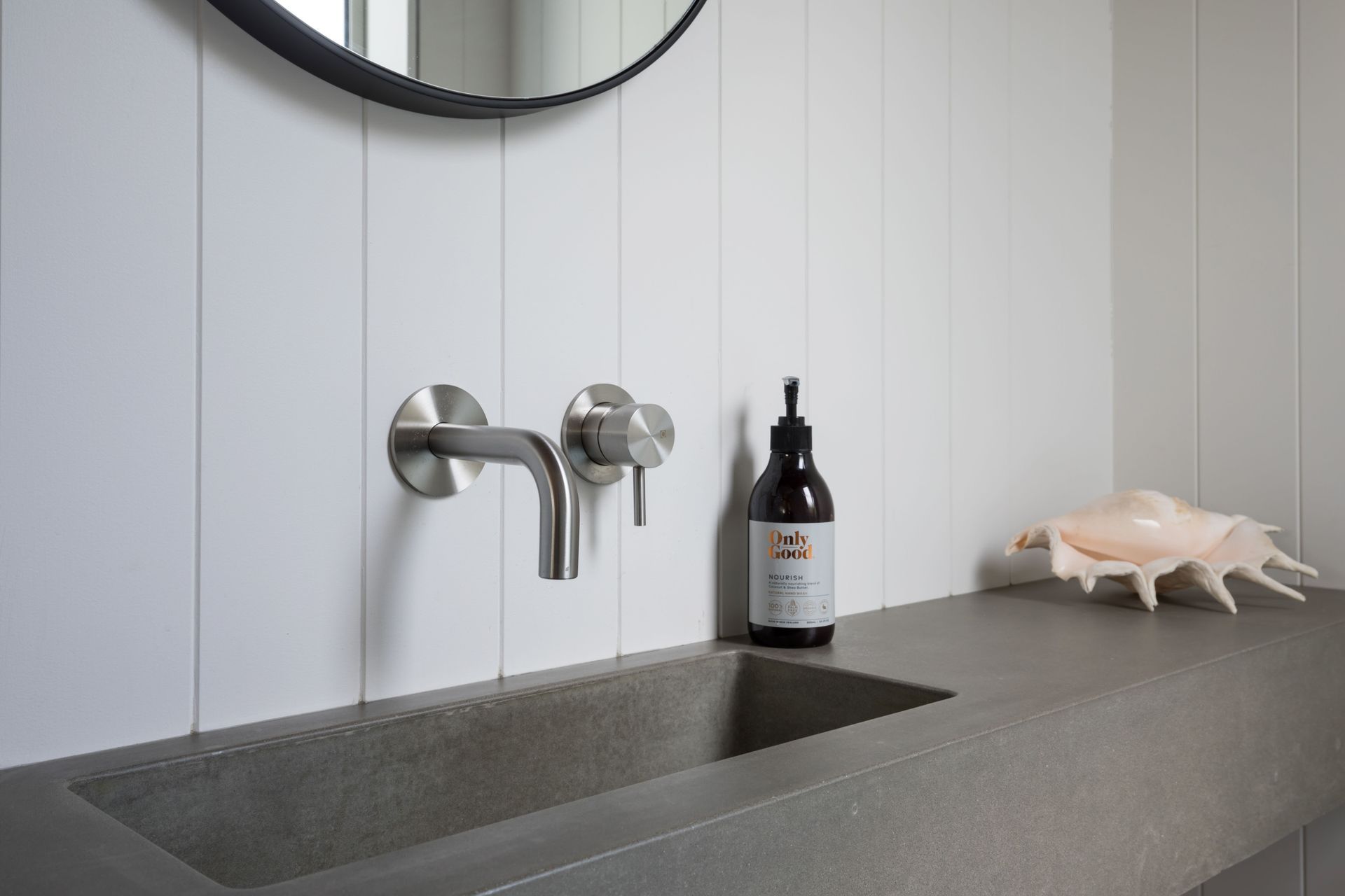 WC - Source 1313 Custom Length Spout w/ Concealed Mixer