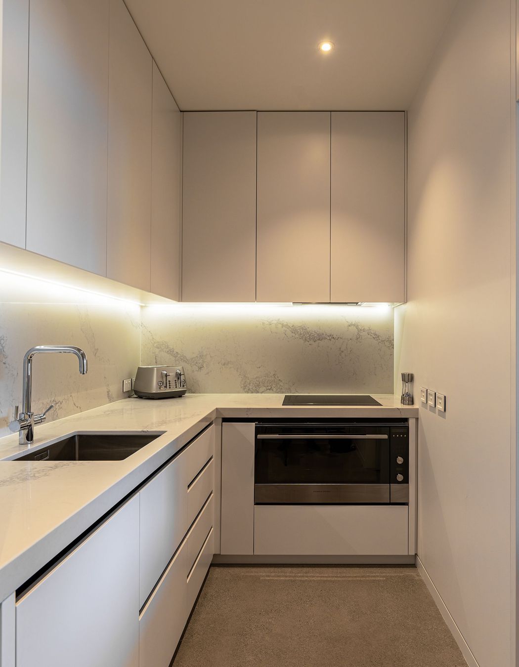 The scullery behind the kitchen.