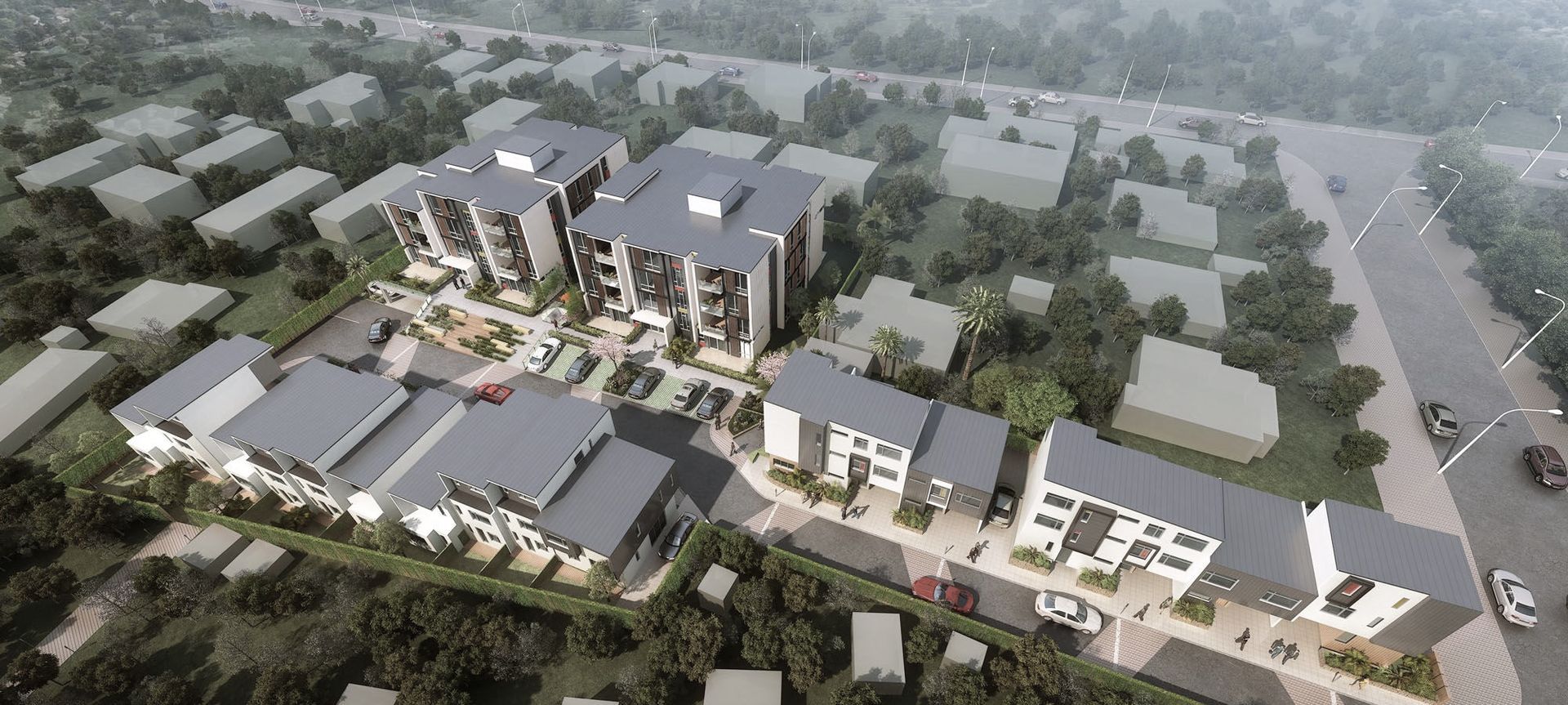 Larchwood Development banner