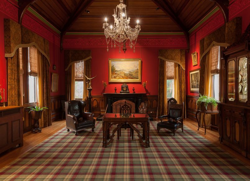 Larnachs Castle Interior, Dunedin, Heritage NZ