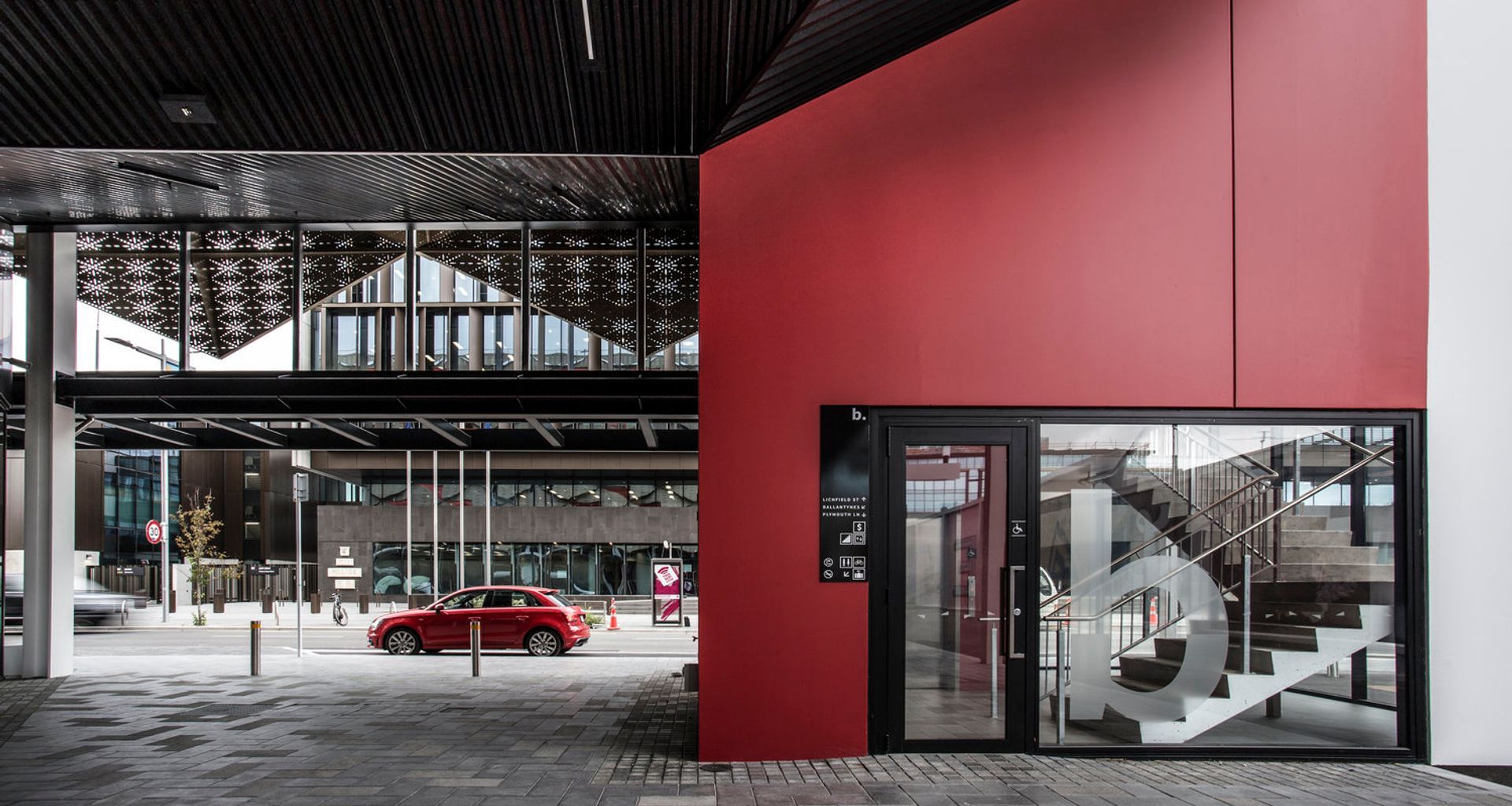 Lichfield Street Car Park banner