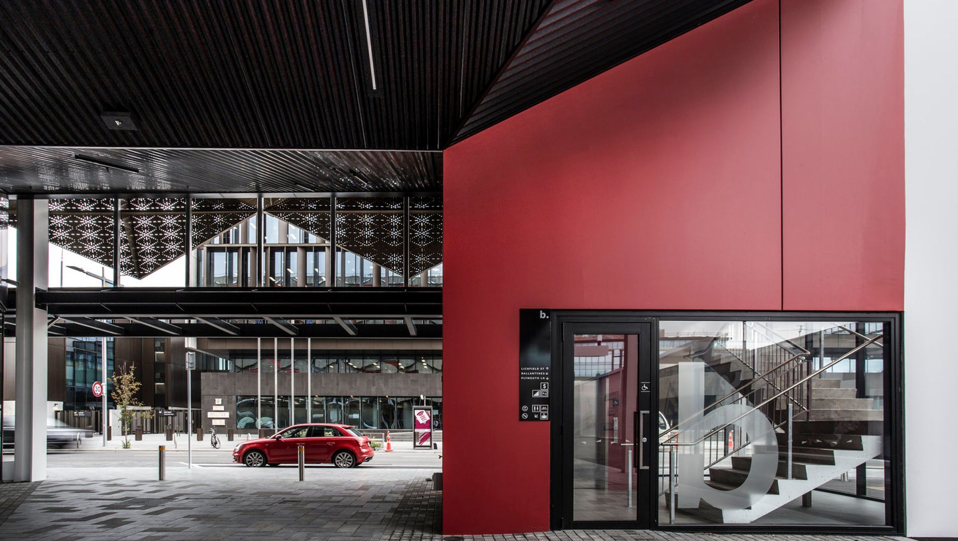 Lichfield Street Car Park banner