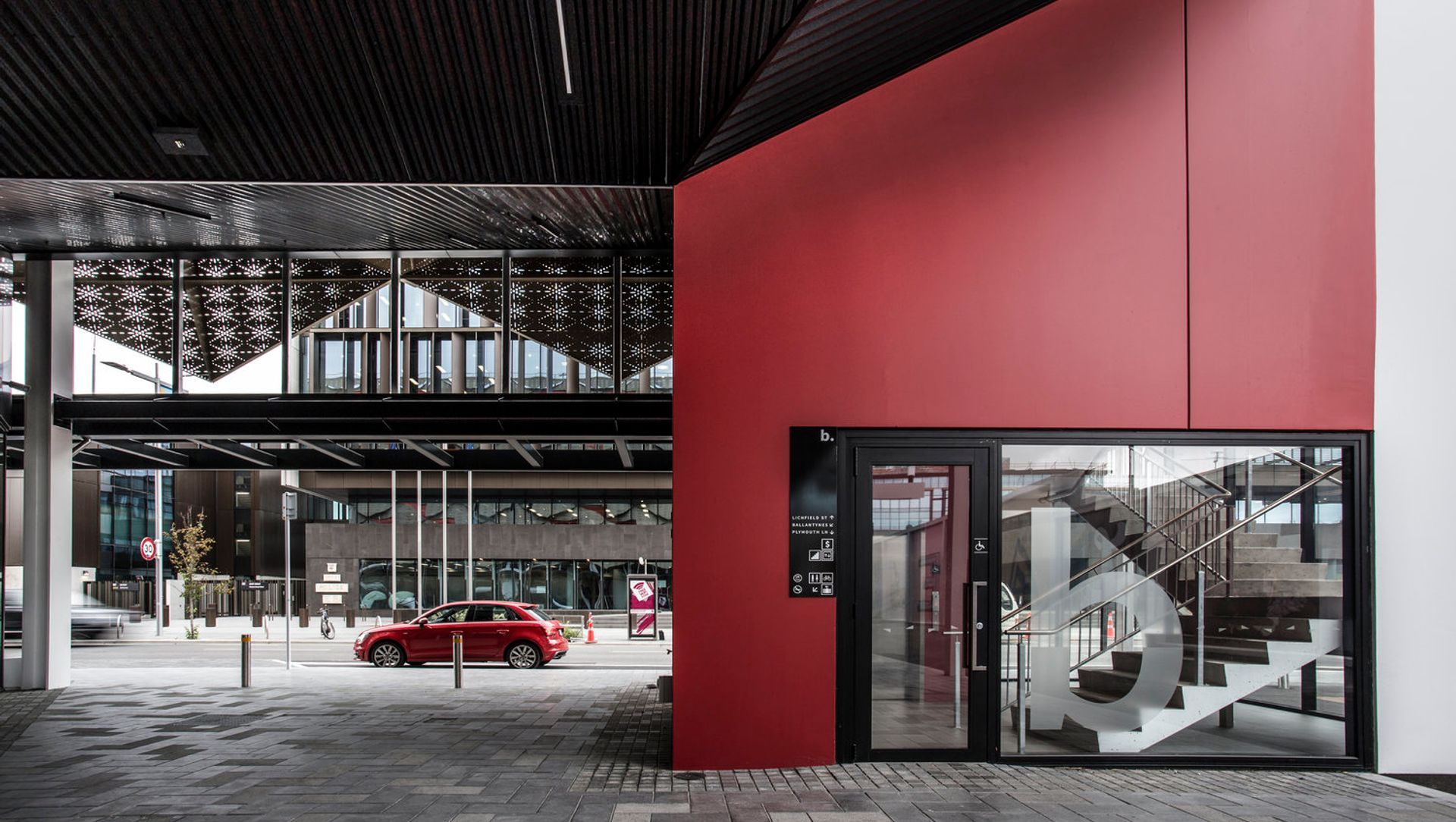 Lichfield Street Car Park banner
