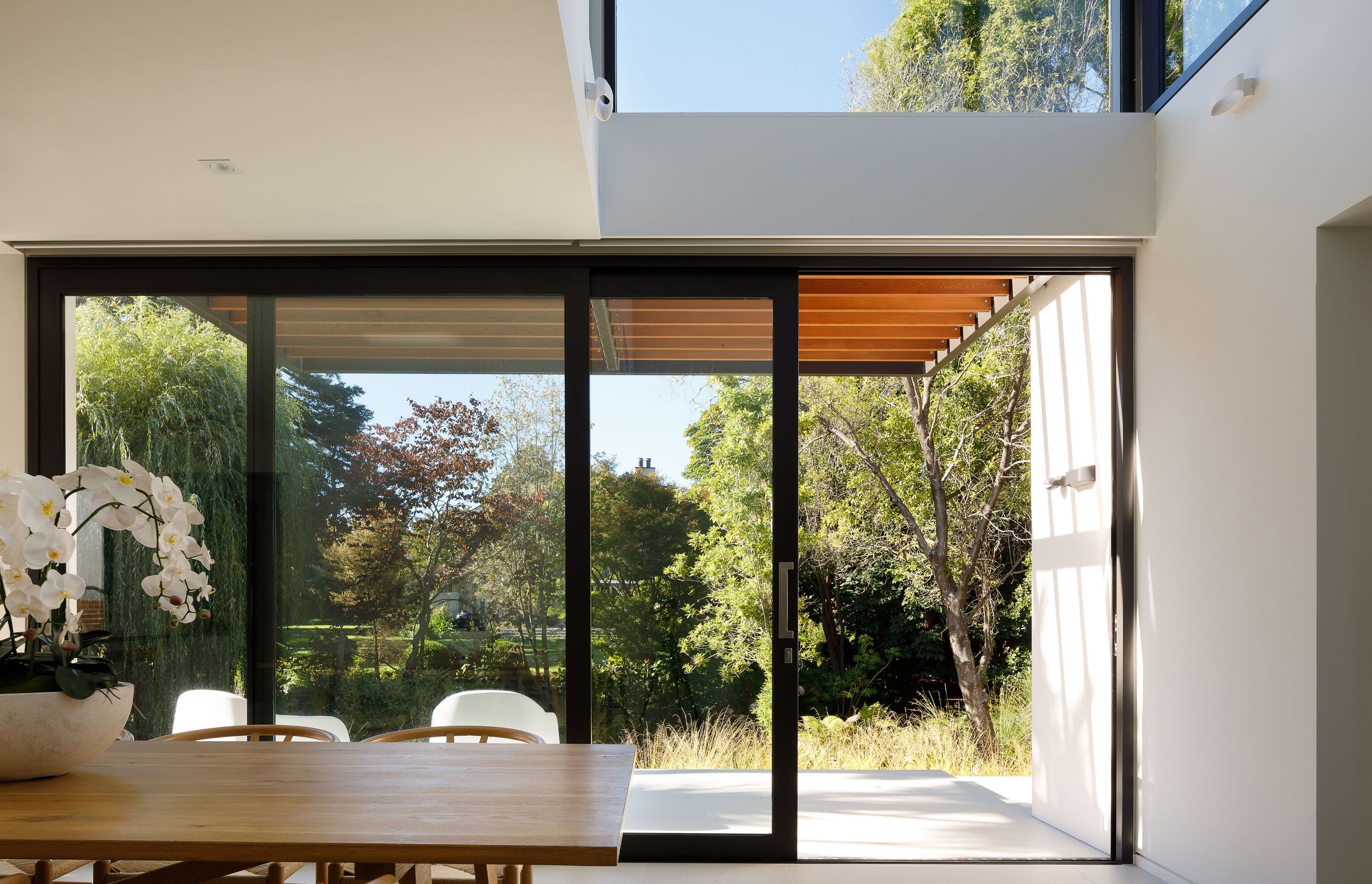 One of two standalone townhouses that open directly onto the river. 