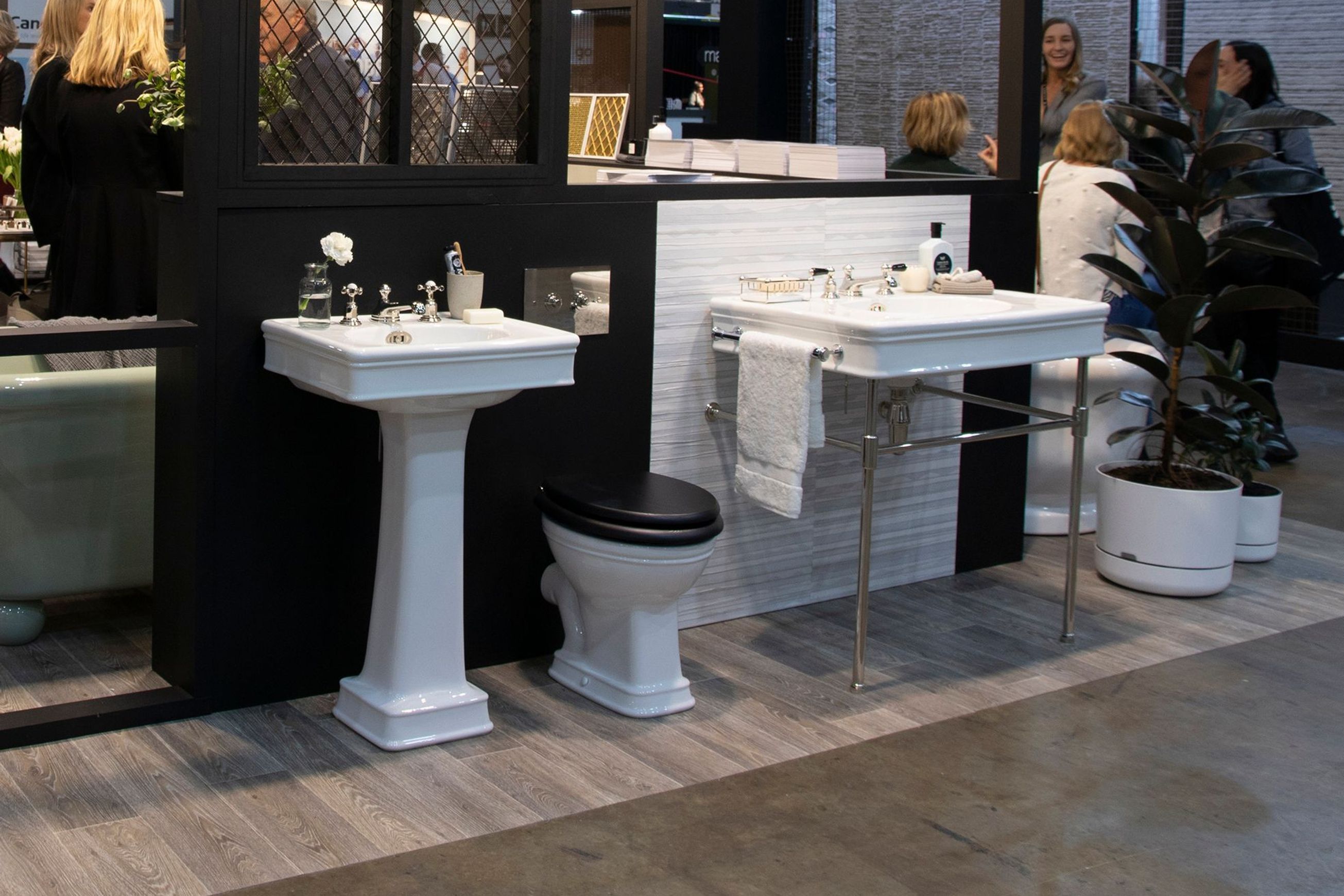 Lonsdale 550mm and 650mm Basin on Basin Stand