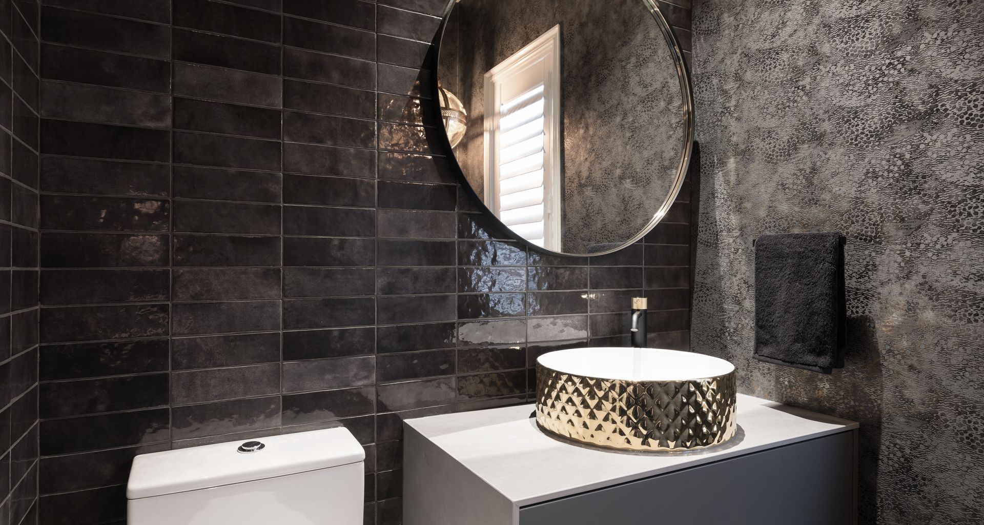 Luxurious Powder Room and Laundry banner
