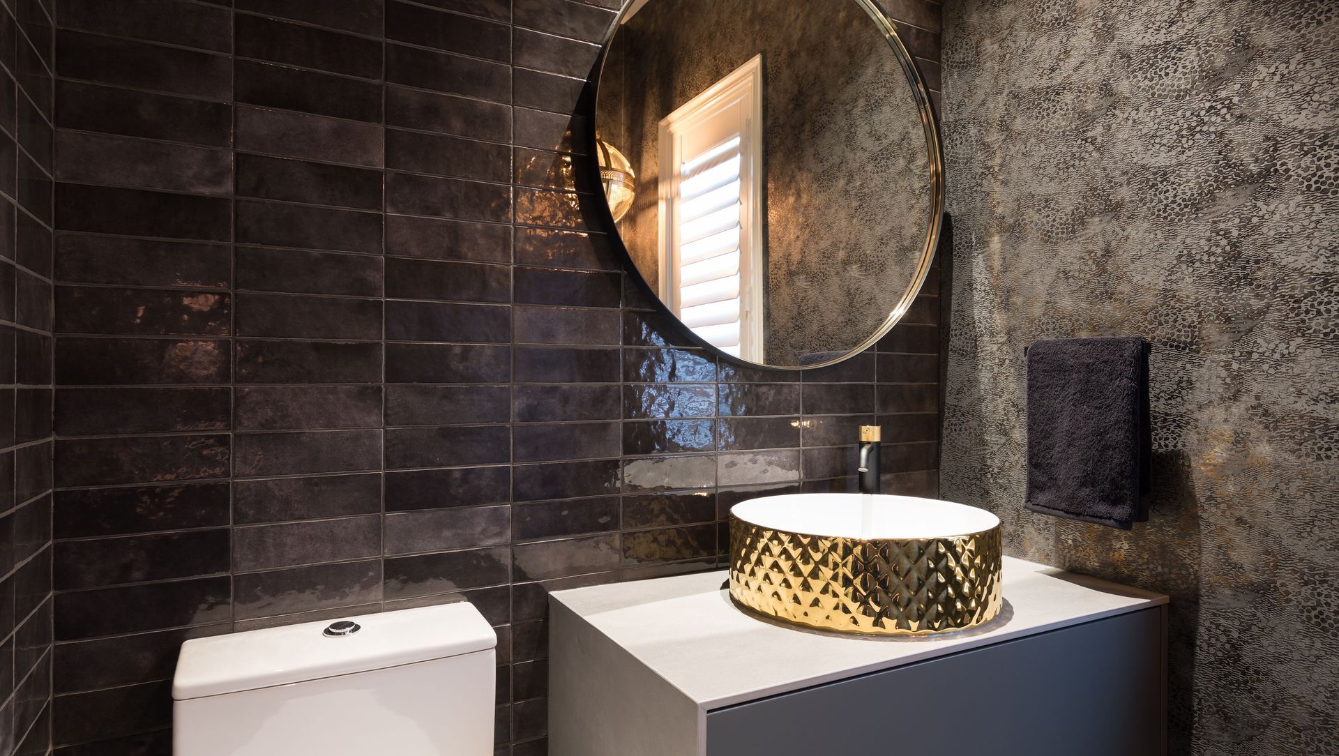Luxurious Powder Room and Laundry banner