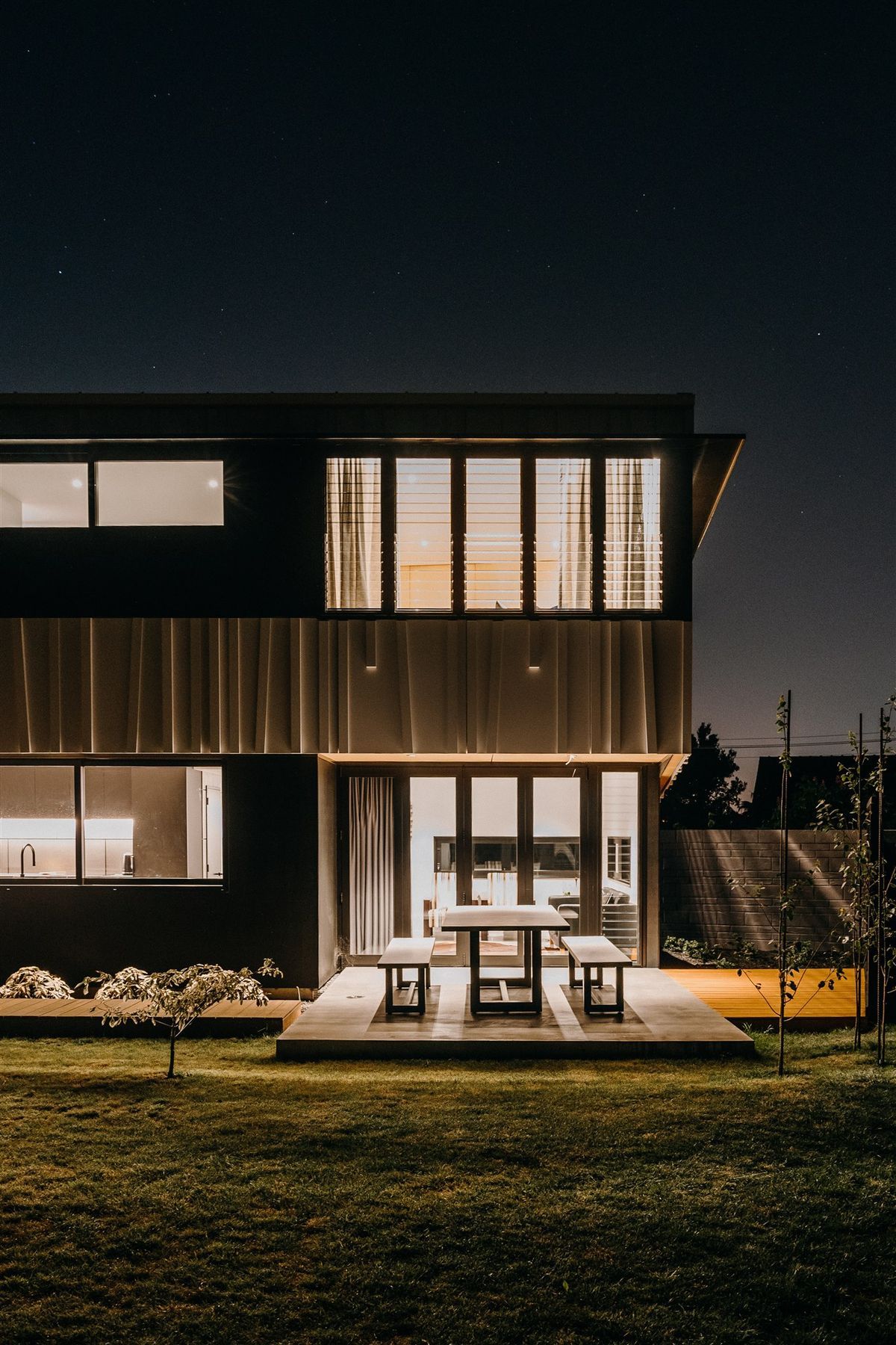 The main outdoor area is located at the rear of the home where a significant grassed area provides ample room for the family to relax and entertain.