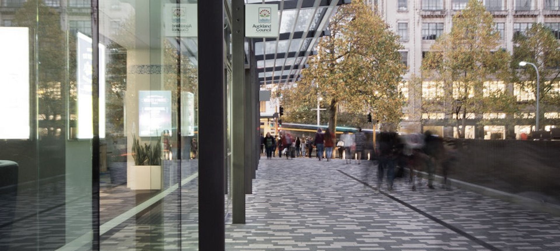 Bledisloe Lane banner