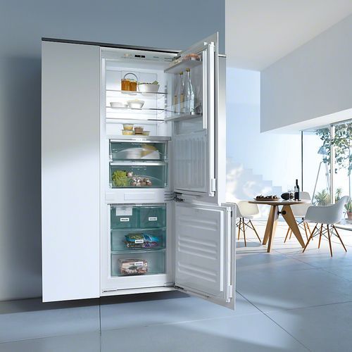 Integrated Fridge Freezer With Ice Maker by Miele 