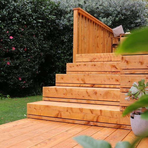 Macrocarpa Decking