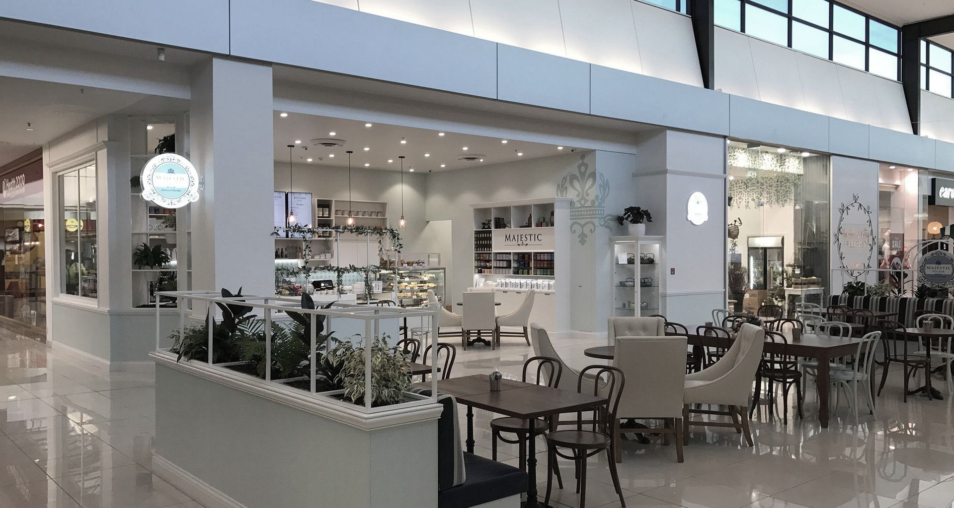 Majestic Tea Bar banner
