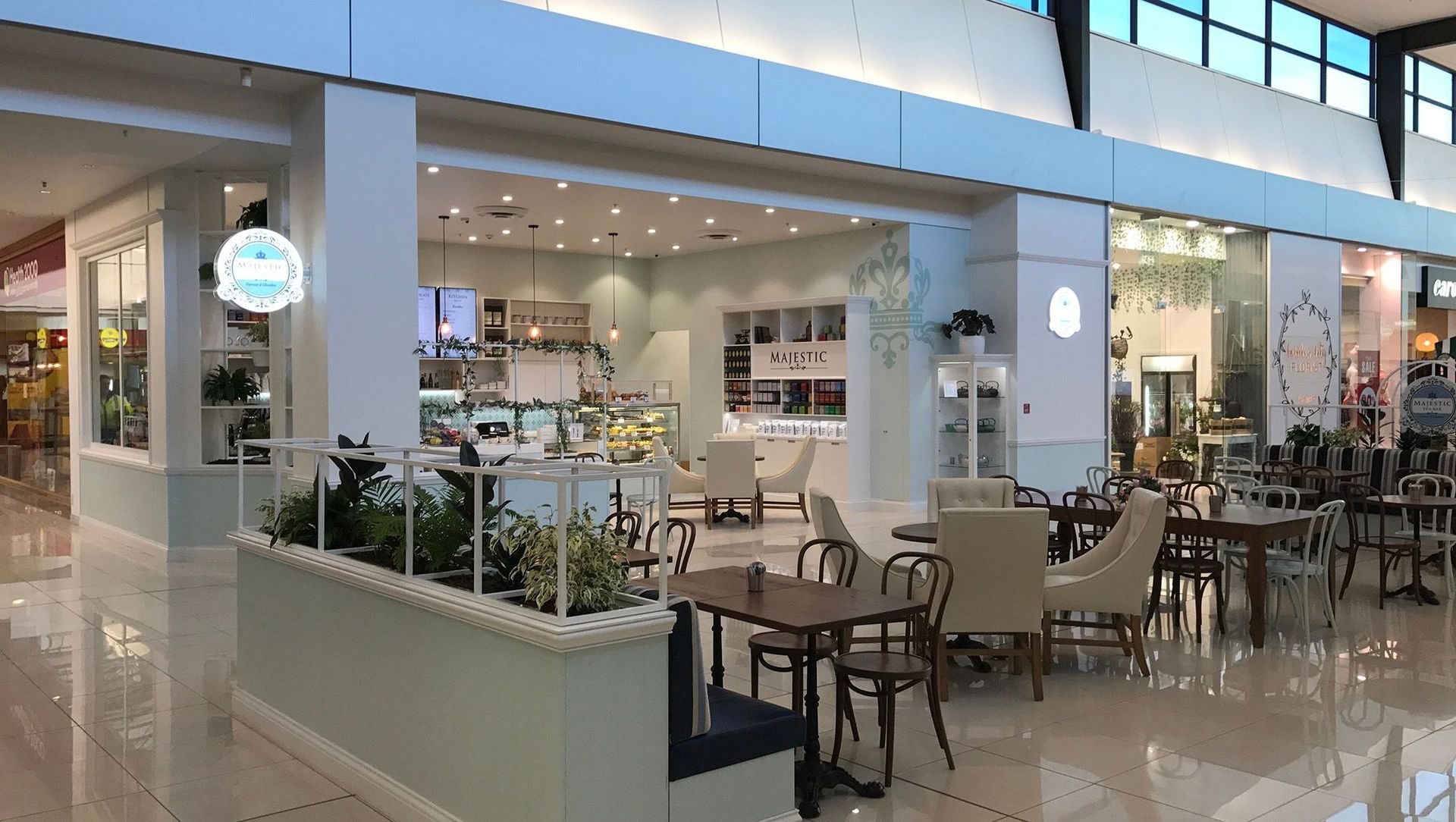 Majestic Tea Bar banner
