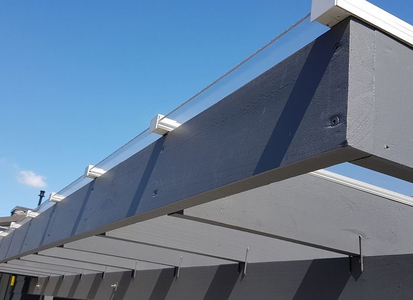 Residential Clear Roof Canopy 