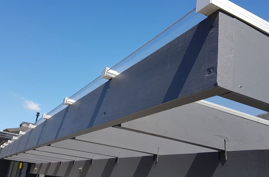 Residential Clear Roof Canopy 