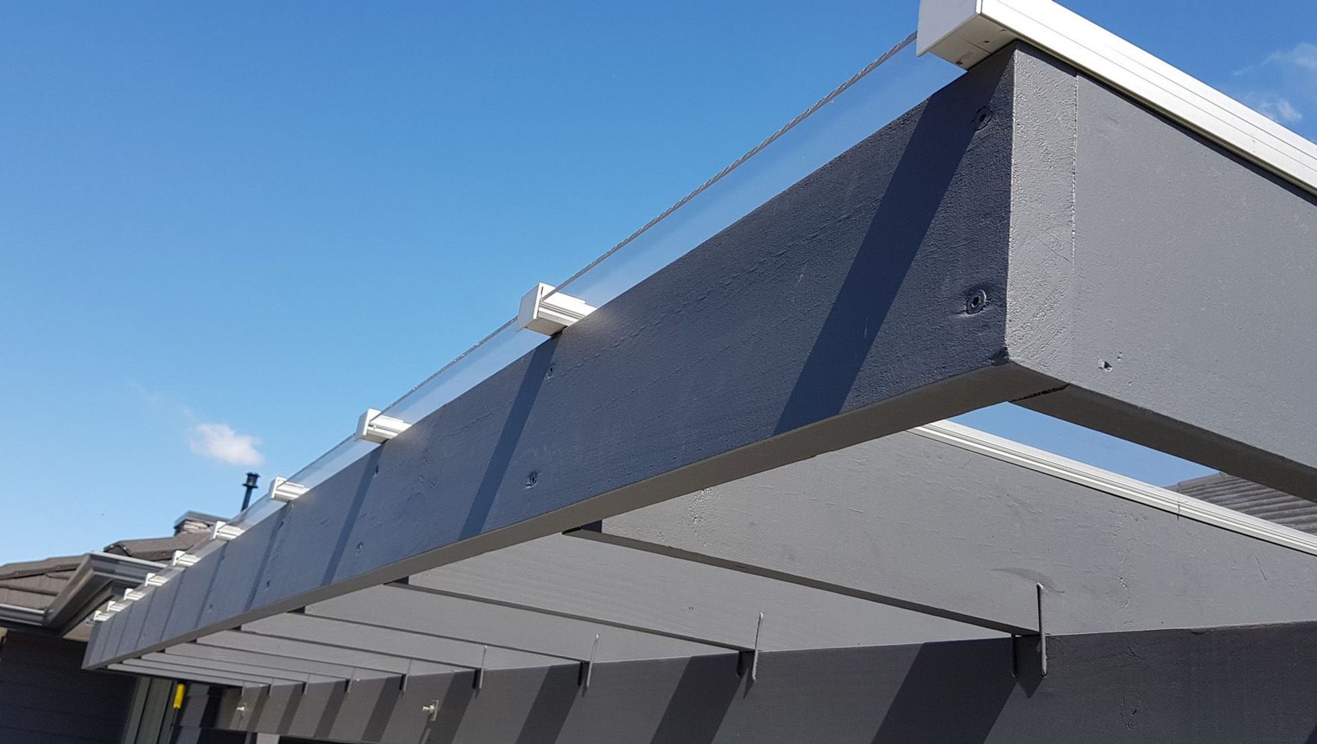 Residential Clear Roof Canopy banner