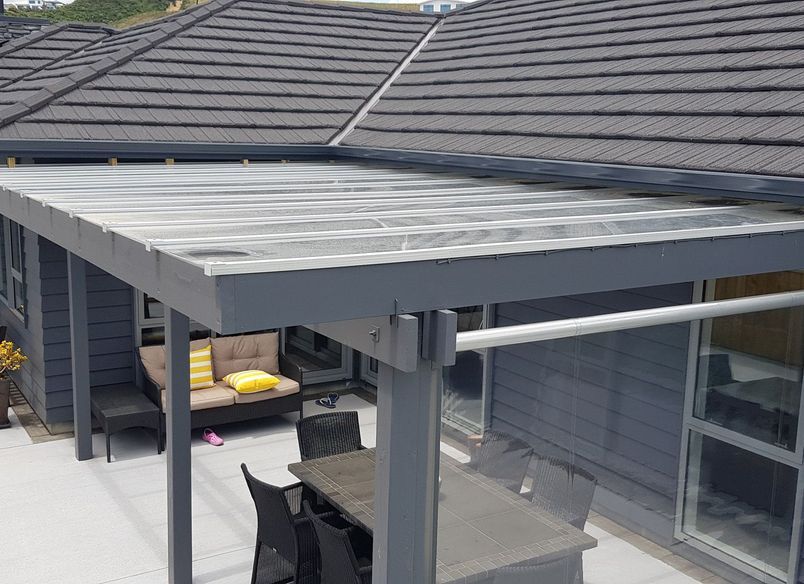 Residential Clear Roof Canopy 
