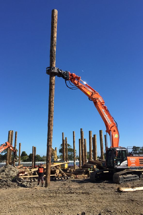 Markovina Pile Driving