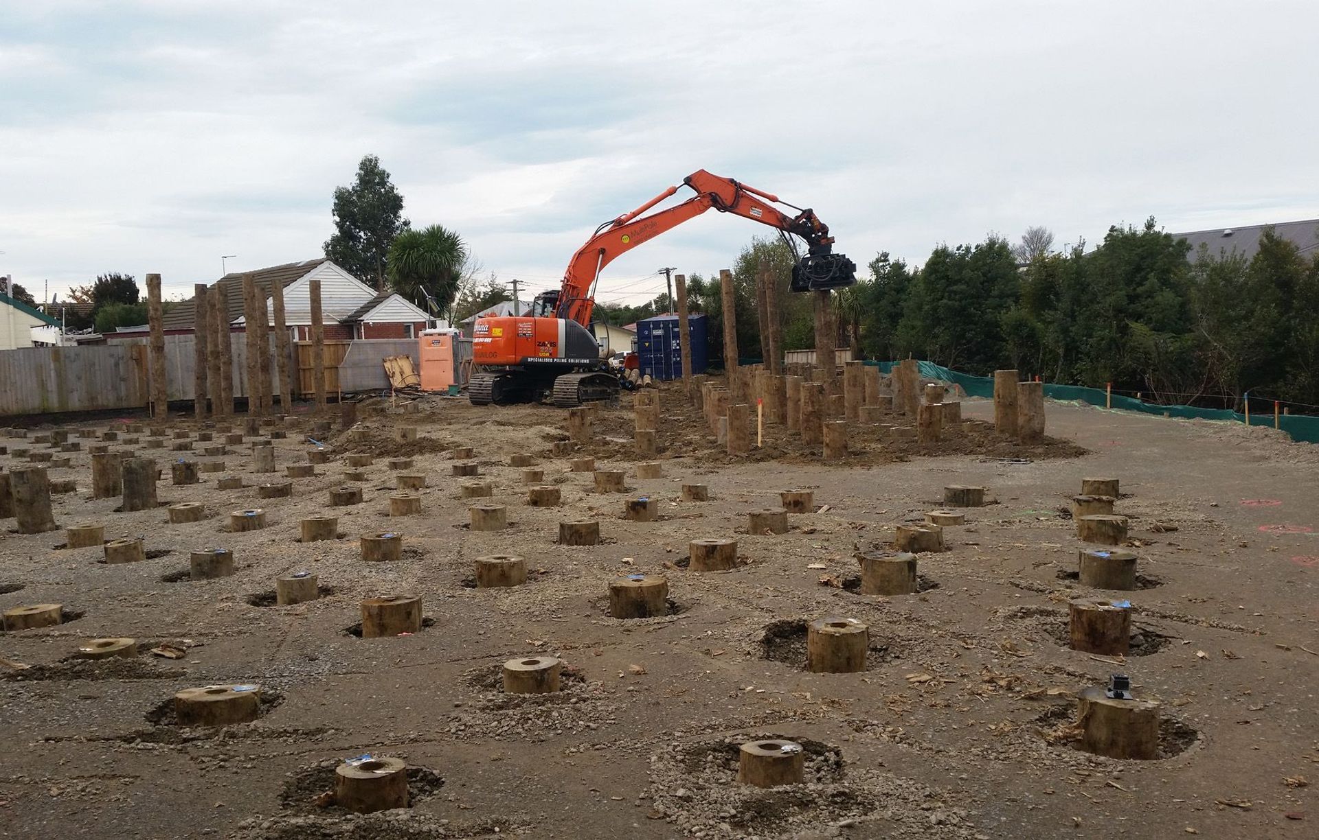 Markovina Pile Driving