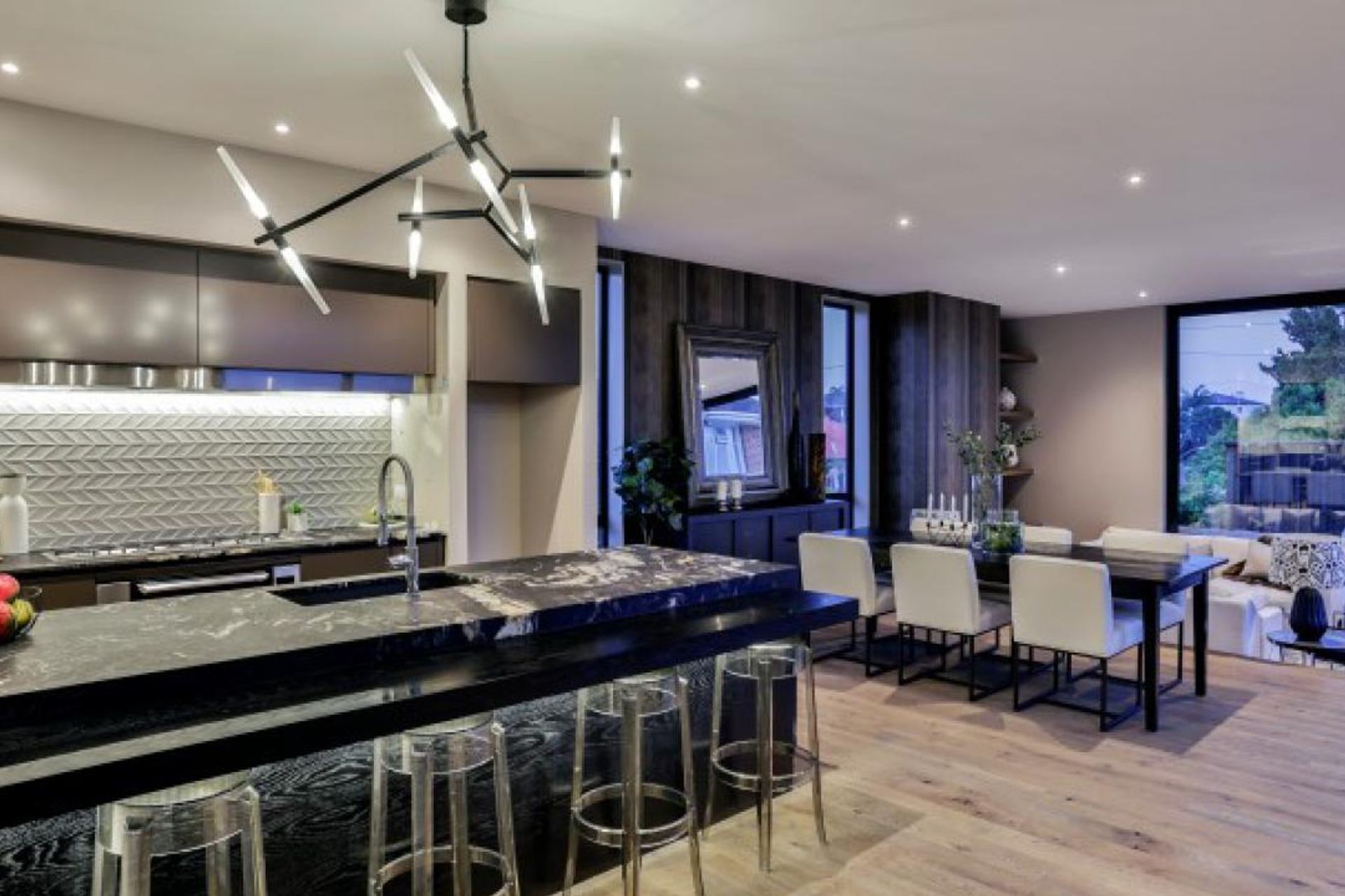 Melanesia Road - Rustic Grade American White Oak, finished w/ oil in 'Fume'