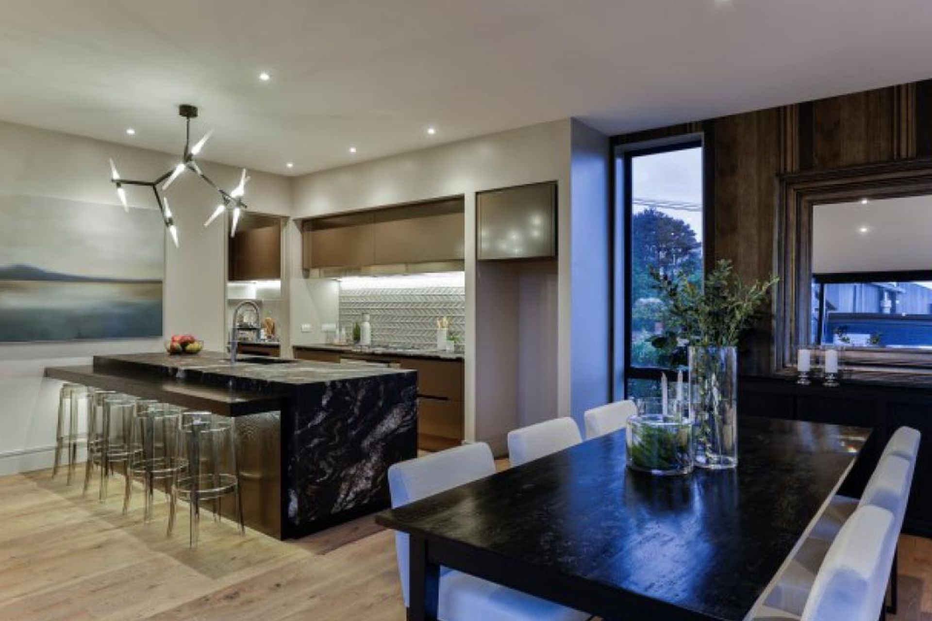 Melanesia Road - Rustic Grade American White Oak, finished w/ oil in 'Fume'