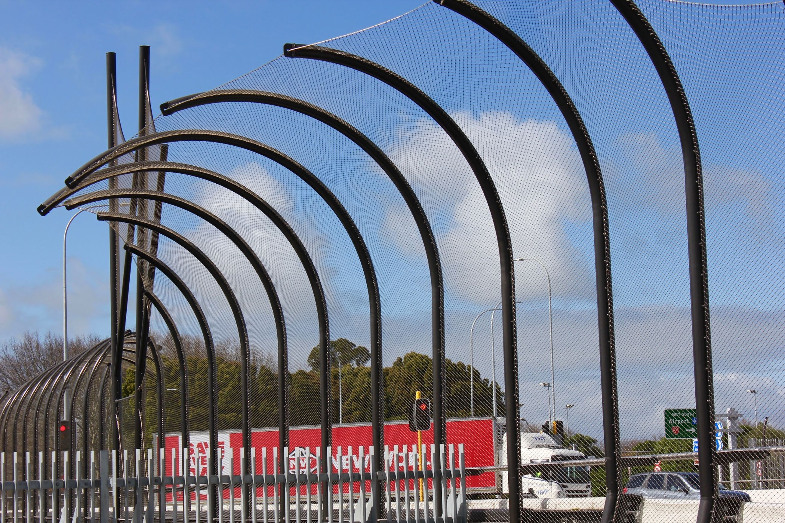 Anti-Throw | Safety Netting Enclosure 