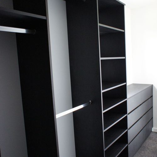 Metro Black Wilderness Wardrobe